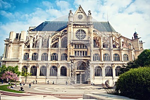 Saint-Eustache church in Paris