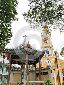 The Saint-Francis Church (Cham Tam Church) in Ho Chi Minh, Vietnam