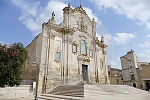 Saint Francis church in Matera