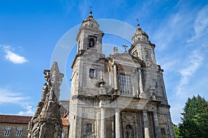 Saint Franciscus church and Calvary, Santiago de Compostela, Galicia, Spain photo