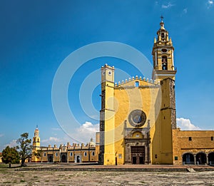 Saint Gabriel Archangel friary Convento de San Gabriel - Cholula, Puebla, Mexico