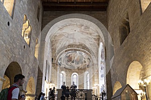 Saint george basilica interior prague castle