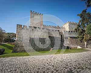 Saint George Castle Castelo de Sao Jorge - Lisbon, Portugal