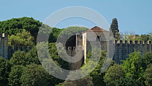 Saint George Castle in Lisbon, Portugal