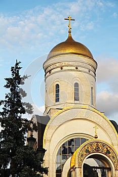 Saint George cathedral in Poklonnaya gora, Moscow