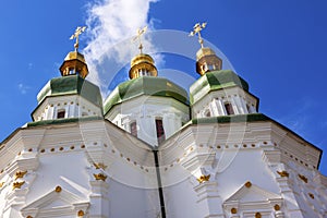 Saint George Cathedral Vydubytsky Monastery Kiev Ukraine photo