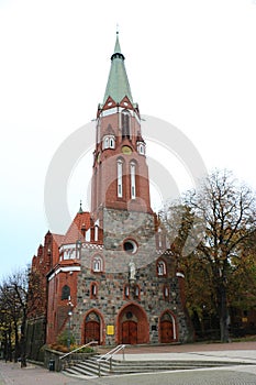 Saint George church in Sopot, Poland