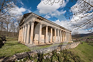 Saint George old neoclassic church in Cantabria, Spain. photo