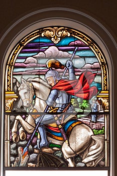 Saint George in Santo Angelo Cathedral photo