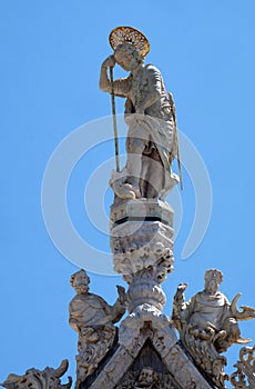 Saint George slaying the dragon