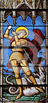 Saint George slaying the dragon