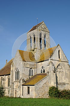 The Saint Germain church of ClÃ©ry en Vexin