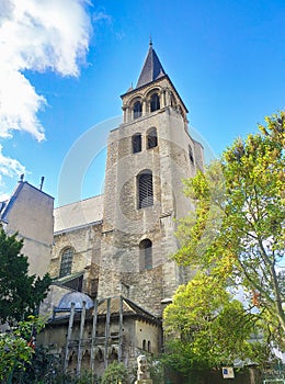 Saint-Germain-des-Pres church, Paris, France photo