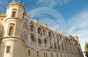 The Saint Germain en Laye castle, Paris region, France.