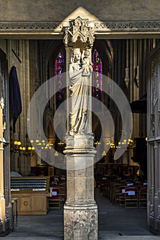 Saint-Germain l`Auxerrois church in Paris