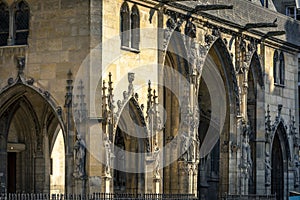 Saint-Germain l`Auxerrois church in Paris