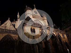 Saint-Germain-l`Auxerrois Church in Paris, France