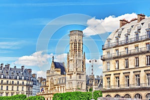 Saint-Germain l'Auxerrois Church is situated near Louvre museum