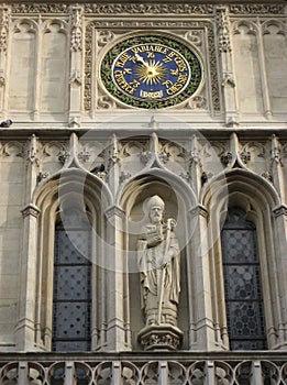 Saint Germain LÂ´Auxerrois Detail Paris