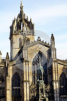 Saint Giles Cathedral in Edinburgh, Scotland