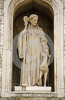 Saint Giles Statue, London