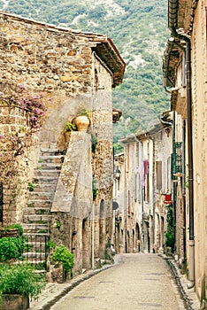 Saint Guilhem le Desert village