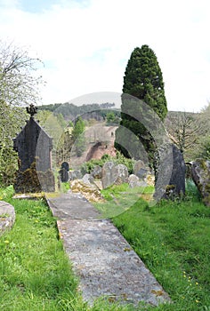 Saint Gwynno church grave yard