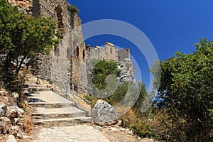 Saint Hilarion Castle, Kyrenia, North Cyprus.