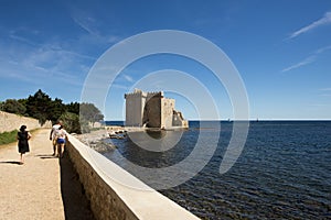 Saint Honorat fortified monastery, France