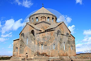 Saint Hripsime Church is a seventh century Armenian Apostolic church in the city of Vagharshapat