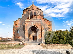 Saint Hripsime, a seventh century Armenian Apostolic church in Vagharshapat