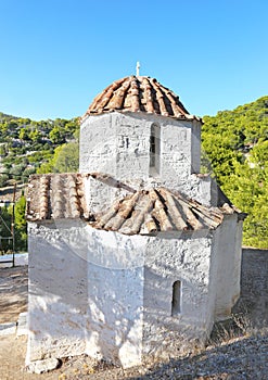 Saint Ioannis Kalibitis church at Salamis island Greece