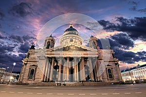 Saint Isaac`s Cathedral or Isaakievskiy Sobor in St. Petersburg photo