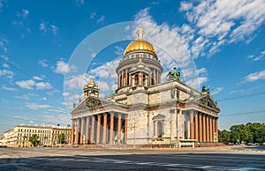 Saint Isaac`s Cathedral in St. Petersburg. Russia