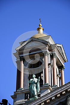 Saint Isaacs cathedral in Saint-Petersburg, Russia.