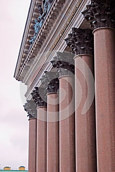 Saint Isaak church in Saint-Petersburg, Russia. photo