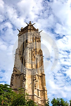 Saint-Jacques Tower in Paris