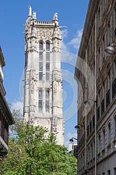 Saint-Jacques Tower in Paris