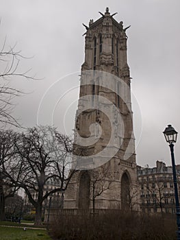 Saint Jacques tower in Paris