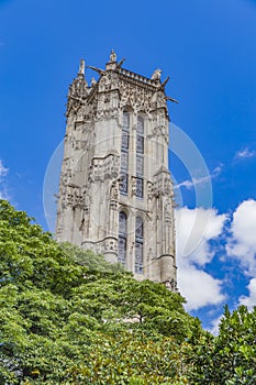 Saint Jacques Tower in Paris