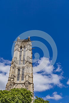 Saint Jacques Tower in Paris