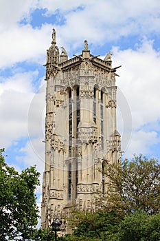 Saint-Jacques Tower in Paris