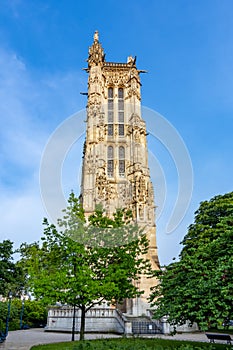 Saint-Jacques tower, Paris, France