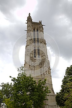 Saint-Jacques Tower. Paris, France