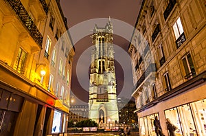 Saint Jacques Tower in Paris