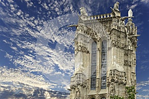 Saint-Jacques Tower (Tour Saint-Jacques). Paris, France