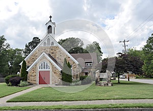 Saint James Angelican Church Front View, Memphis, Tennessee