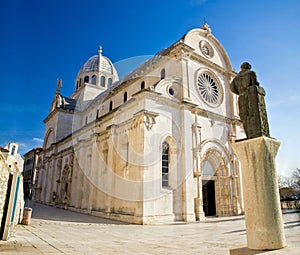 The Cathedral of St James in Sibenik photo