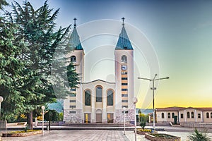 Saint James Church in Medjugorje