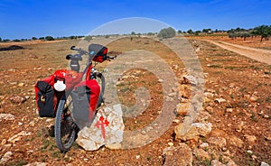 Saint James Way Templarios sign Spain